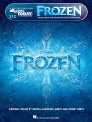Frozen Movie EZ Play Today Vol 212 for Easy Piano Keyboard Sheet Music Song Book