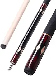 Pool Cue Sticks 57 Inch 19Oz Maple Billiard Pool Cue Sticks with 12.75Mm Tips ，1/2 Jointed Professional Pool Cues Very Nice Grip Billiard House Bar Pool Cue Sticks