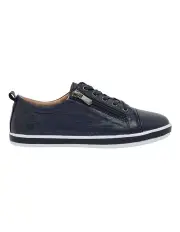 [Easy Steps] Whisper Navy Glove Sneakers
