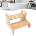 High Beds Bed Steps For Adults Two Step Stool Stair Ladder Wood Kitchen Home