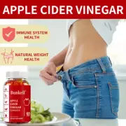 Apple Cider Vinegar Gummie 1000mg For Digestive Health Weight Loss Cleanse 30/60