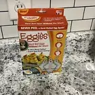 6 Pack Egg Cooker - Hard Boiled Eggs without the Shell Eggies free shipping NIB