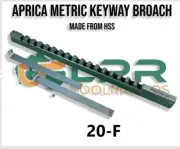 Keyway Broach 20mm F type Broach High quality Aprica Brand New