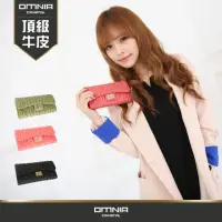 在飛比找momo購物網優惠-【OMNIA】韓國Angel真皮長夾 NO.3148A(女長