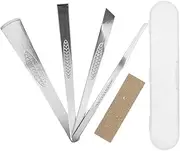 COHEALI 1 Set Pedicure Knives Set Stainless Steel Toenail Knives Tools with Storage Box Nail Knives Cuticle Remover for Women Men Care Feet