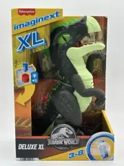 Brand New Imaginext Jurassic World Dracorex Green Dinosaur Sounds & Lights Up