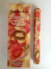 Wholesale Hari Darshan Ethical Incense 120 Stick Box Sandal Rose Fragrance