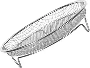 HEALSOPTHY Dehydrator Accessories Stainless Steel Air Fryer Rack Versatile Grilling Steaming and Dehydrating Rack