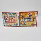 New Super Mario Bros. 2 (Nintendo 3DS, 2012) & Mario Party The Top 100 Lot New