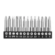 13pcs Screwdriver Bits Set Special Shaped Head Household Tools Repair Kit Set