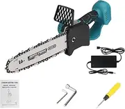 10'' Cordless Electric Chainsaw Wood Cutting Saw Cutter For 18V Battery (without Battery)