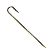 Sandbaggy 16" J Hook Rebar Stakes - Galvanized Steel - 5/16" Diameter