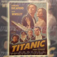 在飛比找蝦皮購物優惠-經典 懷舊 電影 TITANIC 鐵達尼號 李奧納多 凱特溫