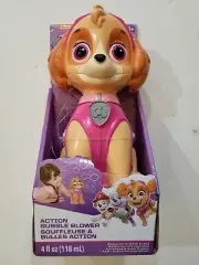 Paw Patrol Skye Action Bubble Blower Continuous Bubbles New Sealed 4 fl oz
