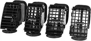 Center Console Dashboard Air Vent Outlet Set 55064-47010 Stylish Look Enhanced Air Circulation, Easy Installation, Sturdy Material Long Lasting Use, for Better Ventilation in Car