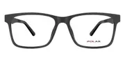 Polar 528 With Clip-On 76 Men's Glasses Black Size 54 - Private Health Rebate - Blue Light Block Available