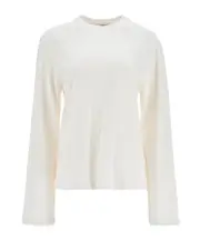 AGOLDE Runa Long Sleeved T-Shirt S,M White
