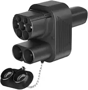 CCS2 Compatible With Tesla AC+DC Adapter Convertor 250A For Model 3/X/Y/S CCS COMBO 2 Adapter Support CCS2 And Type2 Charger