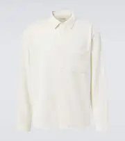[Frame] Frame Textured shirt UK 16 white