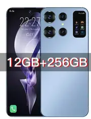 2024 new s24 Ultra smartphone 5g original 7.0 inch mobile phones 16GB+1TB global smartphone android13 free shiping cell phones Blue 12G 256GB