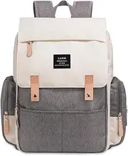 Land Baby Diaper Backpack - Waterproof Maternity Nappy Bags