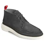 New Men's Sperry Gold Cup Commodore Plushwave Black Chukka Boots MSRP $190