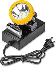 2000mah Rechargeable Mining Headlamp,High Lumens LED Waterproof Headlight Explosion Rroof Coal Miner Light Seachlight for Hunting Fishing Hiking Outdoor Working