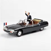 Scale Finished Model Car 1:43 Classic for Citroen Sm Simulation Diecast Alloy Presidentiele Car Model Adult Collection Souvenir Miniature Replica Car