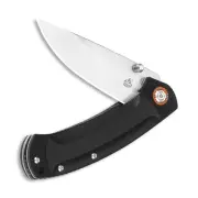 QSP Knives Copperhead Liner Lock 109-A Knife Sandvik 14C28N Stainless/Black G10