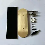Wood Basic Complete Wooden Fingerboard Finger Skateboard Bearings Nuts Foam Tape 32MM Accessories Part Accessories