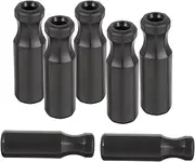 WOONEKY 8pcs Football Machine Handle Foosball Table Replacement Handles Fooseball Parts Foosball Table Handle Grips Foosball Replacement Handles Foosball Grips Foosballs Table Parts