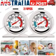 Stainless Steel Fridge Freezer Dial Thermometer Temperature Gauge Kitchen Tools