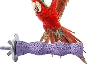 Bird Perches for Parrots | Parakeet Cage Perch - Training Exercise Paw Grinding Parrots Chewing Stick for Parakeets, Cockatiels, Small Budgies, Lovebirds