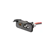 Narva Brand 50 Amp Connector / Merit Twin HDRV Socket Flush Mount