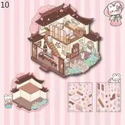 Animal Indoor Scenery Sticker (Various Designs) Type 10 - Brown - One Size