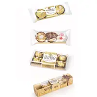 在飛比找蝦皮購物優惠-意大利費列羅金莎巧克力3粒裝 5粒裝 8粒裝 費列羅臻品 3