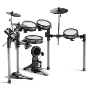Donner Beat Electronic Drum Set 5 Drums 3 Cymbals Electric Drum - Drum Set