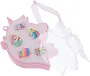 HOOTNEE Delicate Unicorn Rings Cute Costume Jewelry for Year Old present for Little Ones Safe Material Unique Design