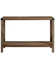 Walker Edison 46in Metal X Entry Table