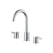 ISENBERG 100.2000MB 8" WIDE SPREAD FAUCET (MATTE BLACK)