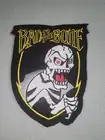 Bad To The Bone Embroidered Patch 2.75 in x 3.5 in Sew On or Iron On