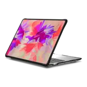 MacBook Pro 13-inch (M1 / M2 / Intel) Impact Case DECONSTRUCTING THE GARDEN 3 - Pretty Pink Lavender Lilac Purple Romantic Love Floral Romance Abstract Painting Flowers Bridal Bouquet Bride Wedding Elegant