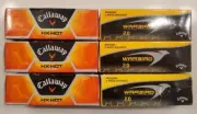 18 New Callaway HX Hot Plus/Callaway Warbird 2.0 Distance Logo Golf Balls