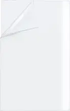 Enjoy Life Flat Sheet Only 300 Thread Count 100% Cotton, Luxury Hotel Quality Cool & Crisp Percale Sheets Super Soft Top Sheet King Size, White (King)