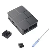 Raspberry Pi 3 Model B 512 Black ABS Case Cover Shell Enclosure Box U