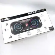 Altec Lansing Mix 2.0 Bluetooth Pool Speaker Grey Bass Boost 20+hrs Waterproof