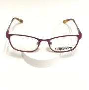 Brand New, Superdry Eyeglasses Style Aimi Col. 062 Burg/Tort 51[]17-140 w/Case