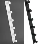 2 Pcs White Coat Rack Heavy Duty Hooks for Hanging Coat Rack Wall Mount Towels