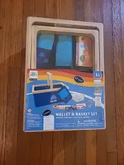 NEW ALDI Kids Pretend Shopping Play Set: Wallet, Basket, Money by Bee Happy