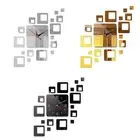 Unique 3D Acrylic Mirror Clock Sticker Great for Home and Office Decor
